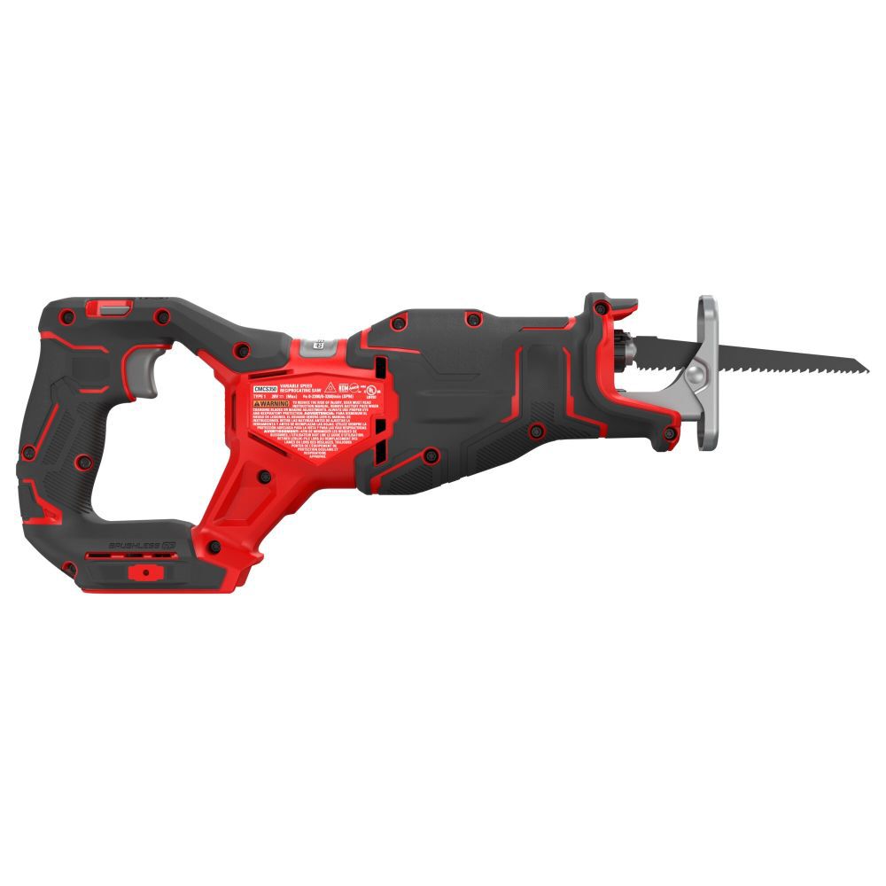 CRAFTSMAN V20 BRUSHLESS RP Cordless Reciprocating Saw (Bare Tool), large image number 3