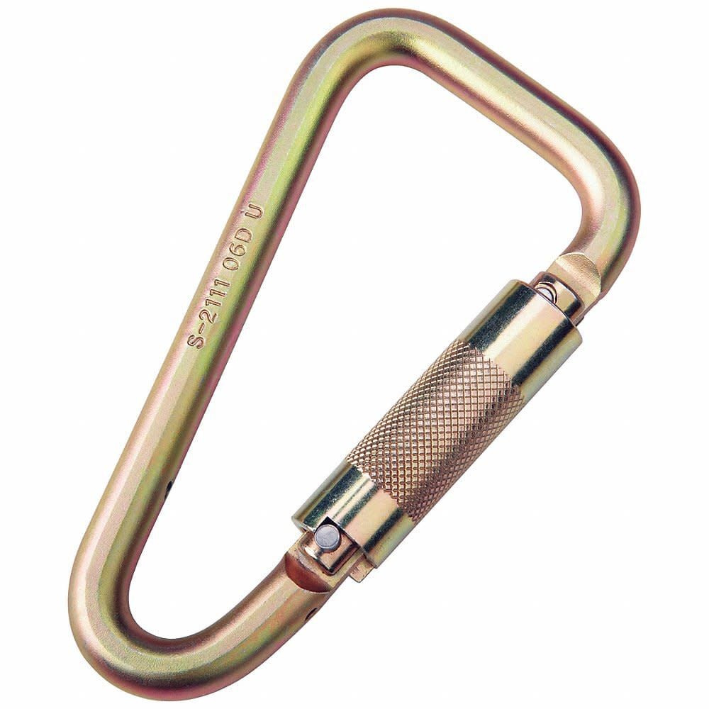 DBI Sala Saflok 420 Lbs Zinc Plated Steel Twist Lock Carabiner – 2000113