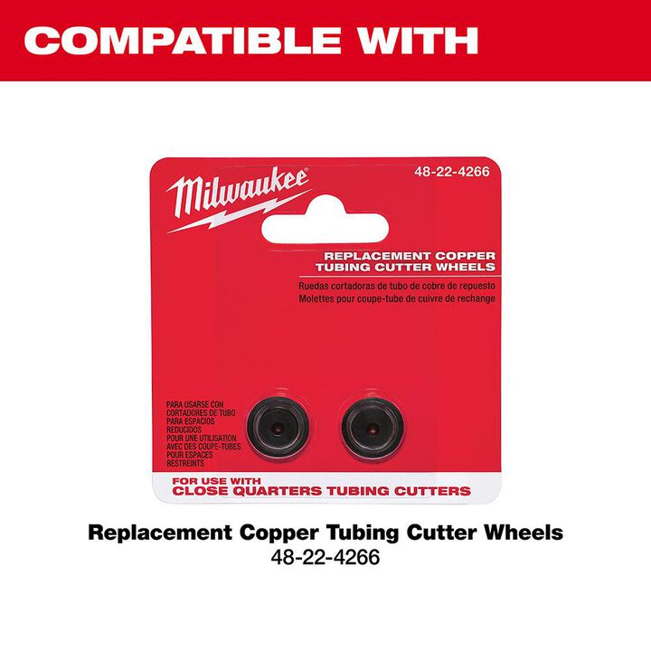 Milwaukee Close Quarters 1 Inch Copper Tubing Cutter, large image number 2