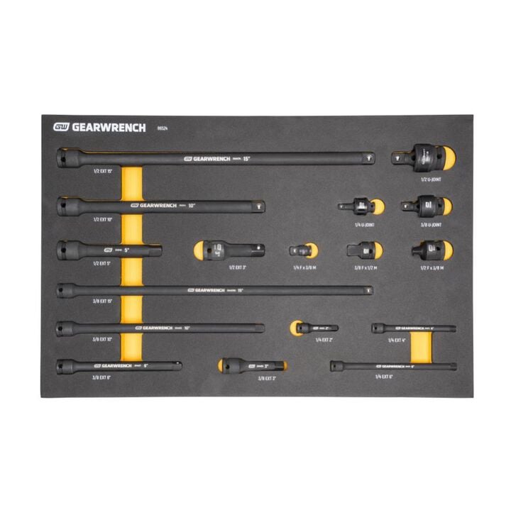 GEARWRENCH Impact Drive Tool Accessories Set 17pc