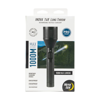 Nite Ize INOVA T4R Long Throw Rechargeable Tactical Flashlight