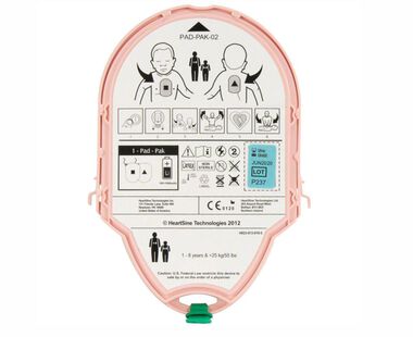 Aero Healthcare Samaritan Pediatric Pad-Pak Pink