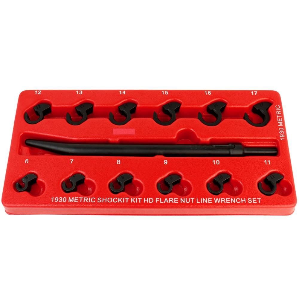 Milton Metric Shockit Line Wrench Set 12pc, large image number 2