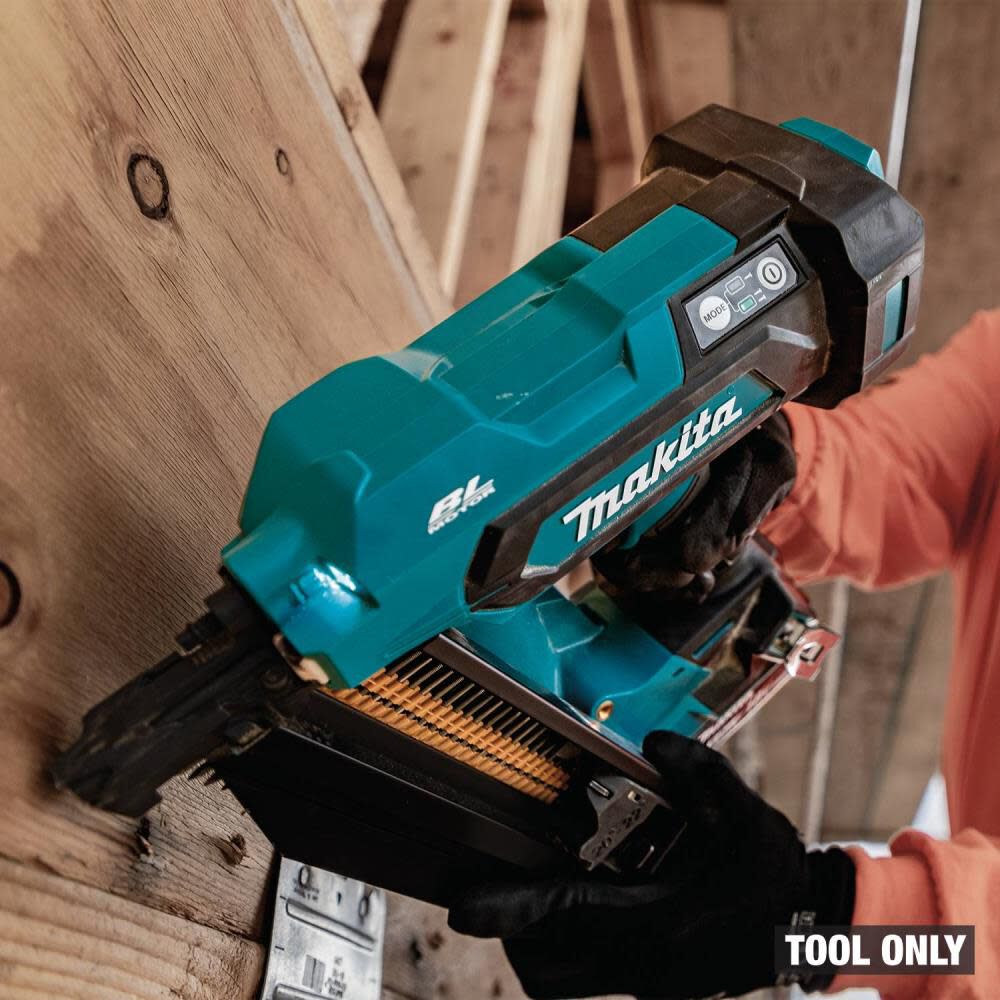 Makita 18V LXT Cordless 21 Degree Full Round Head 3-1/2 Inch Framing Nailer (Bare Tool) & 6Ah Lithium Ion Battery Pack, large image number 19