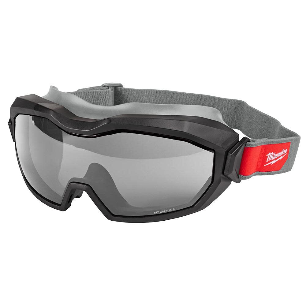 Milwaukee Non-Vented Goggle - Gray Dual Coat Lens, large image number 6