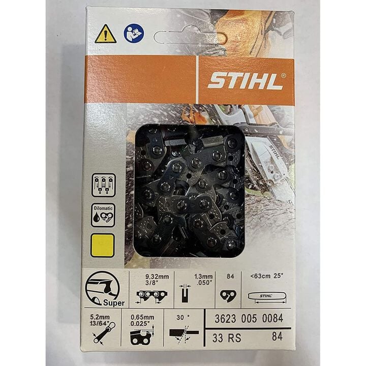 Stihl 24in Oilomatic Rapid Super 33RS 84E Saw Chain, large image number 1