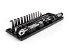 Tekton 1/4 Inch 12 Point Socket and Ratchet Set, 29 Pieces (5/32-9/16 Inch), small image number 1
