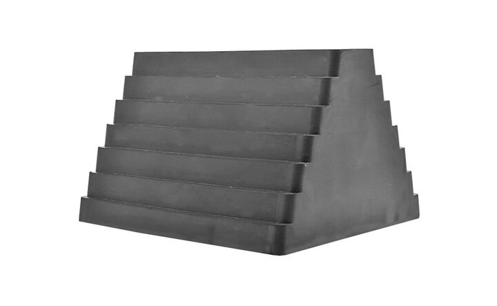 BluBird Rubber Pyramid Wheel Chock with Eye-Bolt, large image number 3