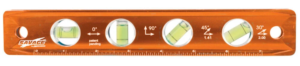 Swanson Tool 9 In SAVAGE Magnetic Billet Torpedo Level with Metric (22 CM), large image number 1