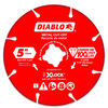 Diablo Tools X-LOCK 5 Inch Segmented Rim Diamond Cut-Off Disc for Metal, small image number 1