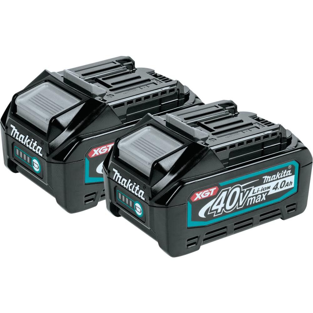 Makita Promotinoal 40V Max XGT 40V 4Ah Lithium Ion Power Tool Battery Pack with Fuel Indicator 2 Pieces, large image number 1