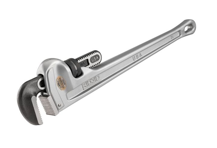Ridgid 24 Inch Aluminum Straight Pipe Wrench