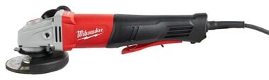 Milwaukee 11Amp 4-1/2In - 5In Braking Grinder with No-Lock Paddle Switch, large image number 2