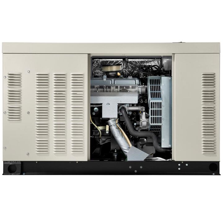 Generac Protector Series 25,000 Watt (25kW) Dual Fuel 49-State Liquid-Cooled Standby Generator, large image number 3