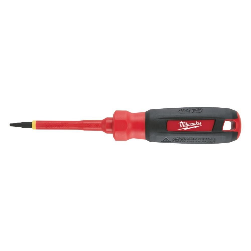 Milwaukee #1 Square 3 in. 1000V Insulated Screwdriver, large image number 1