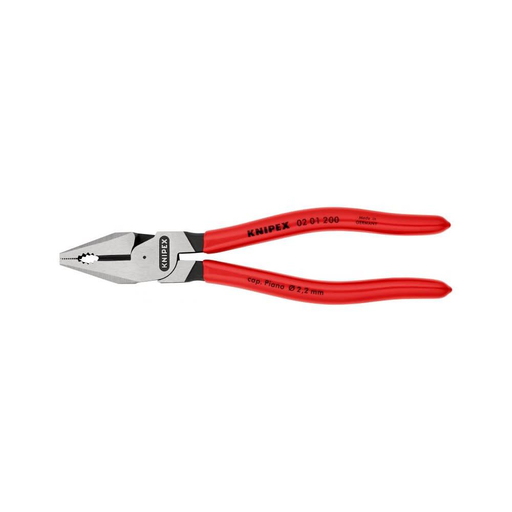 Knipex Combination Pliers Plastic Handle 200mm, large image number 3
