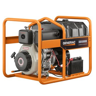 Generac Xd 5000-Running-Watt Portable Generator with Engine, large image number 0