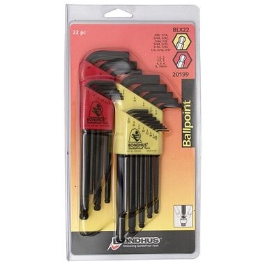 Bondhus Balldriver L-wrench Double Pack, large image number 0