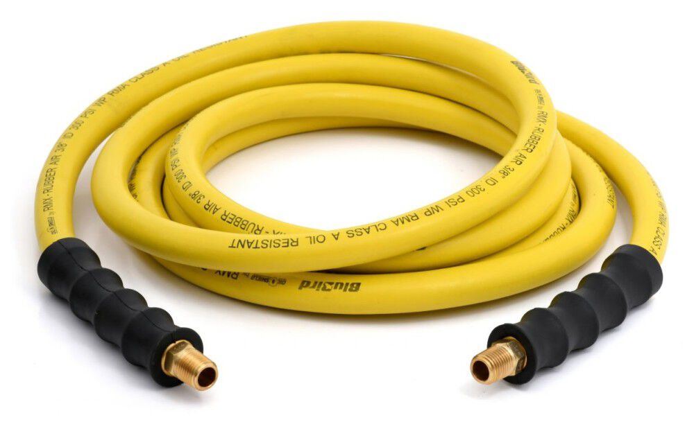 BluBird OilShield 3/8 Inch x 15 Ft. Nitrile Rubber Air Hose Assembly, large image number 3