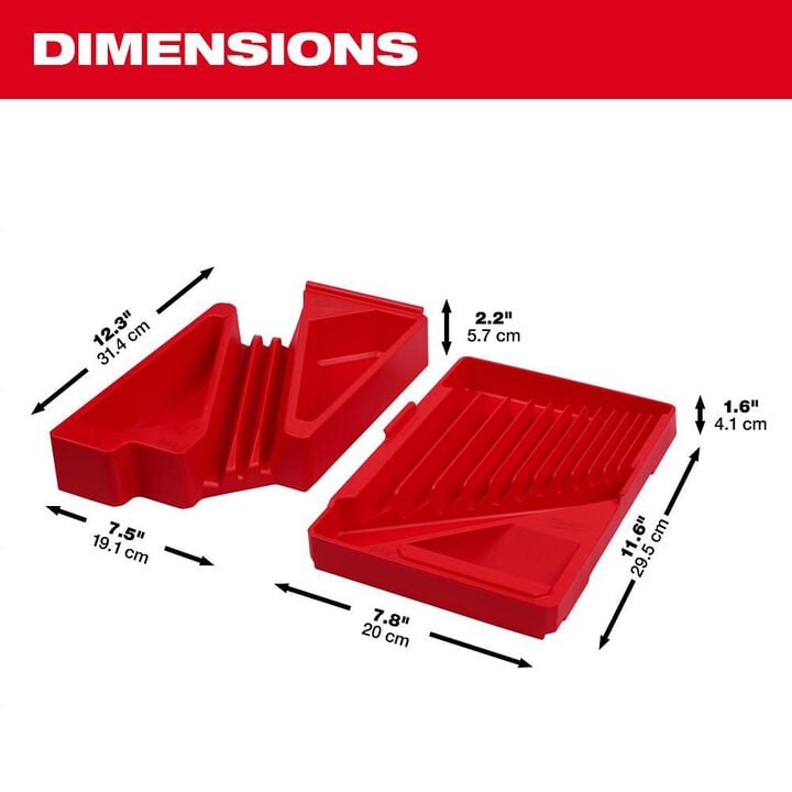 Milwaukee Trays for SAE Combination Wrench Trays 15 Piece, large image number 2