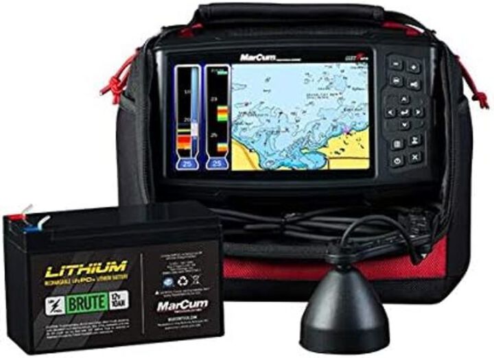 MarCum MX-7 Digital Sonar System 7 in LCD Dual Beam with GPS, large image number 1