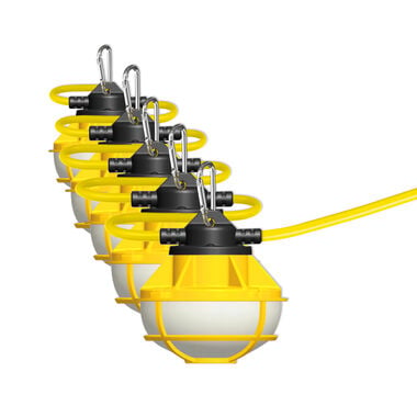 Feit Electric 65W 8000 Lumens 5-Lamp Plug-In String Worklight