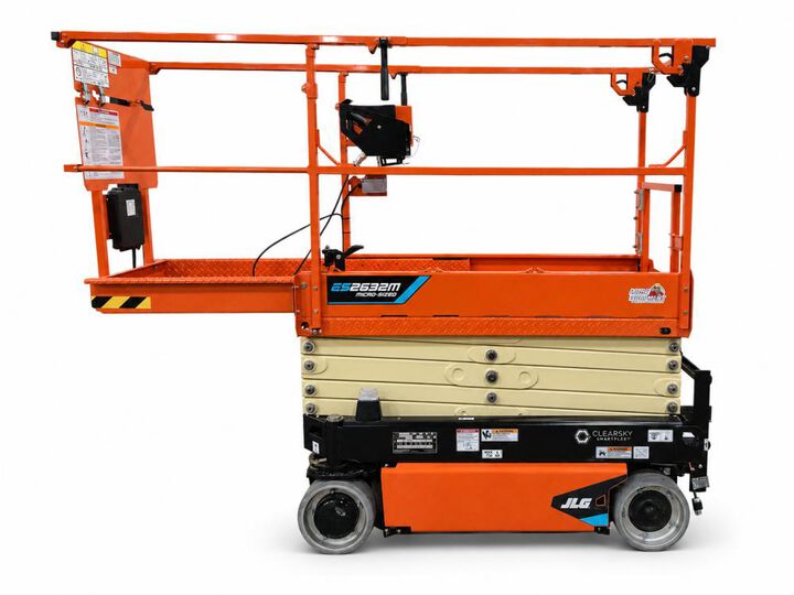 JLG 26 Ft Micro Electric Slab Scissor Lift, large image number 1