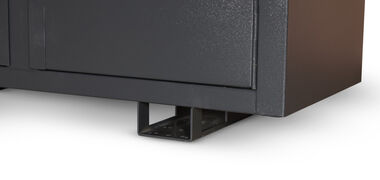 Armorgard SiteBoss Cabinet, 60.2 x 24.6 x 60.6in, Black, large image number 3
