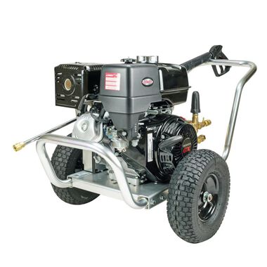 Simpson Aluminum Water Blaster 4200 PSI at 4.0 GPM HONDA GX390 with AAA Triplex Plunger Pump Cold Water Professional Belt Drive Gas Pressure Washer (49-State)
