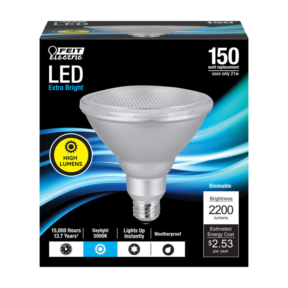 Feit Electric 150W PAR38 High Output Reflector LED Bulb 1pk, large image number 2