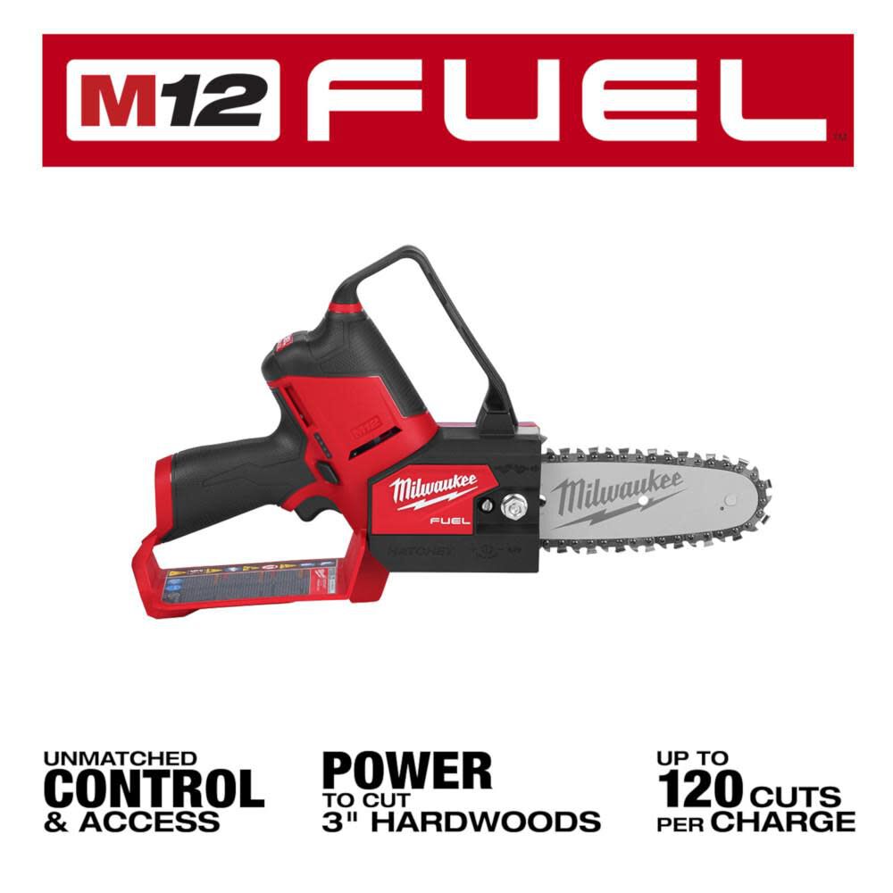 Milwaukee M12 FUEL HATCHET 6inch Pruning Saw (Bare Tool) 2527-20 