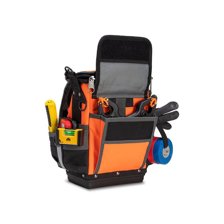 Veto Pro Pac Closable Large Zippered Technician Tool Pouch, Hi-Viz Orange, large image number 3