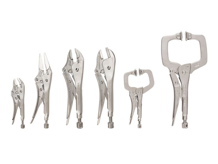 Tekton Locking Pliers and Swivel C-Clamp Set, 6 Pieces, large image number 1