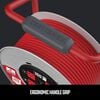 CRAFTSMAN 100 Foot Retractable Extension Cord Reel with 4 Outlets, small