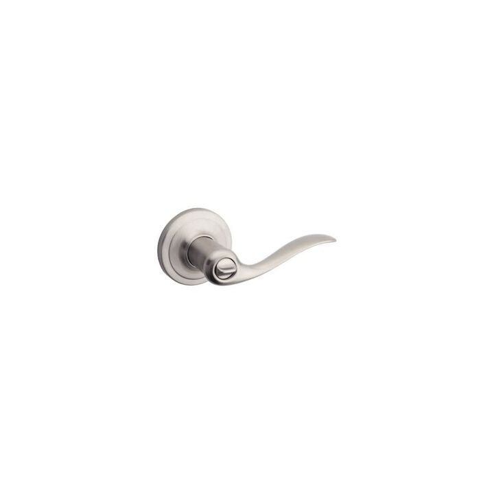 Kwikset Satin Nickel Signature Series Keyed Entry Tustin Door Lever, large image number 1