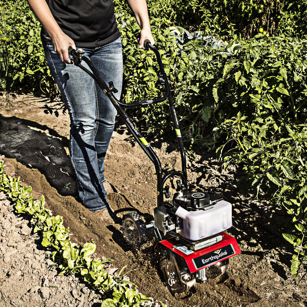 Earthquake MC33 Mini Cultivator Tiller with 33cc 2-Cycle Viper Engine, large image number 3