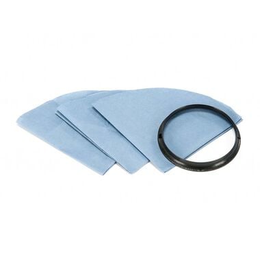 Shop Vac Type S Reusable Dry Filter with Mounting Ring 3pk