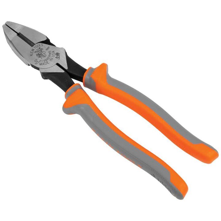 Klein Tools 9in Insulated Side Cutter Pliers, large image number 3