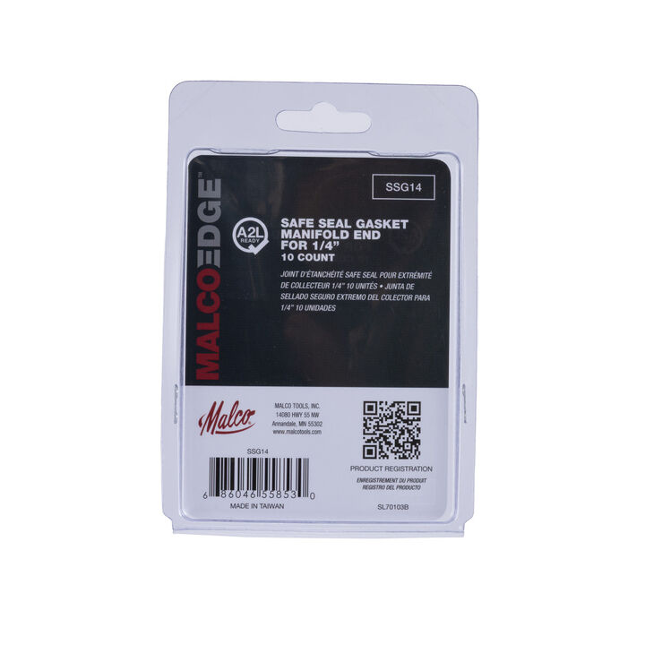 Malco Products MalcoEdge SSG14 HNBR Safe Seal Gasket for SafeSeal Hose 10 Pieces, large image number 3