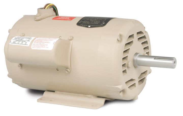 Baldor-Reliance 7.5-10HP 3600RPM 215Z 1PH OAO Fan Motor