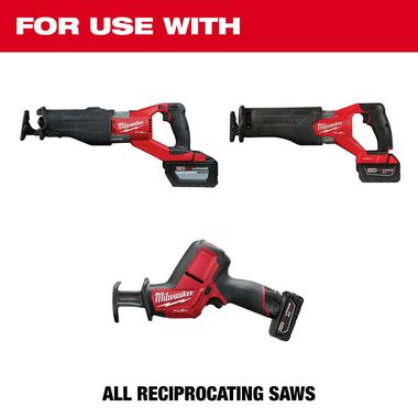 Milwaukee 6 in. 5 TPI The Ax SAWZALL Blade 25PK, large image number 4