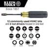 Klein Tools 14 in 1 HVAC Adjustable Screwdriver, small image number 3