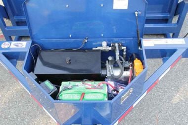 Air-Tow Trailers 12 Ft. 5 Inch Drop Deck & Dump Trailer 74 Inch Deck Width - 10000# Capacity, large image number 6