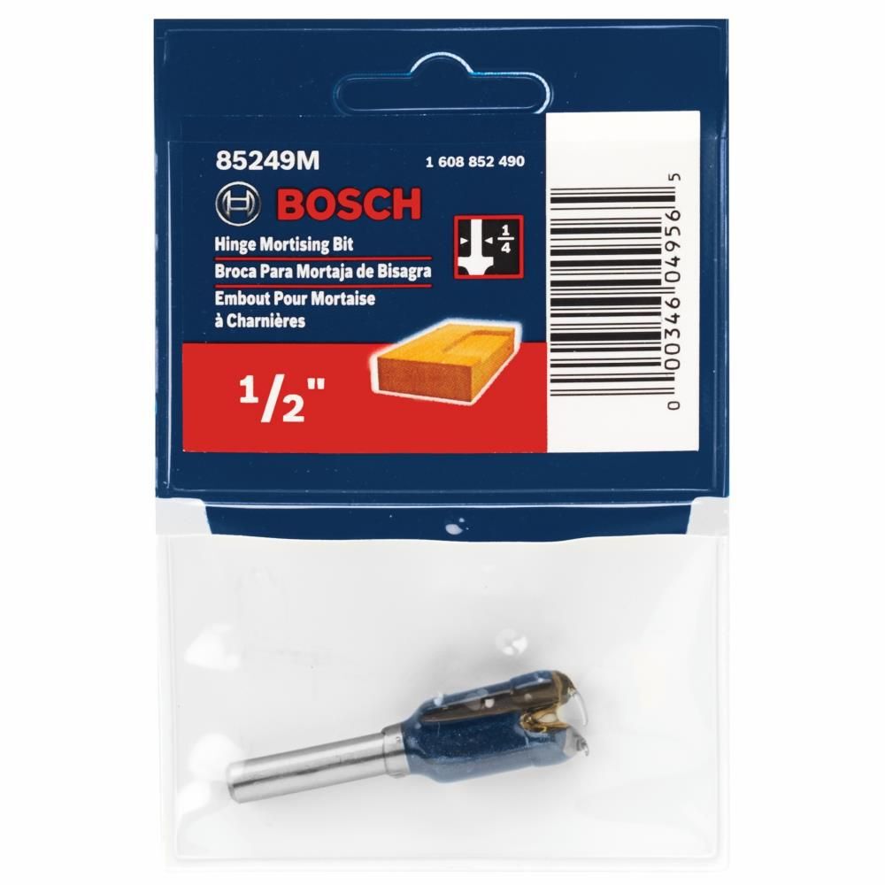 Bosch 1/2 Inch x 3/4 Inch Carbide Tipped Hinge Mortising Bit, large image number 2
