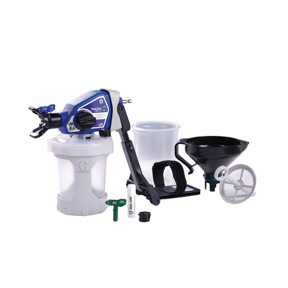 Graco 32 Oz FlexLiner Bag, TrueCoat 360 Connect Drill Sprayer Bundle, large image number 3