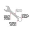 Sunex 10 pc. Metric Stubby Combo Wrench Set, small image number 2