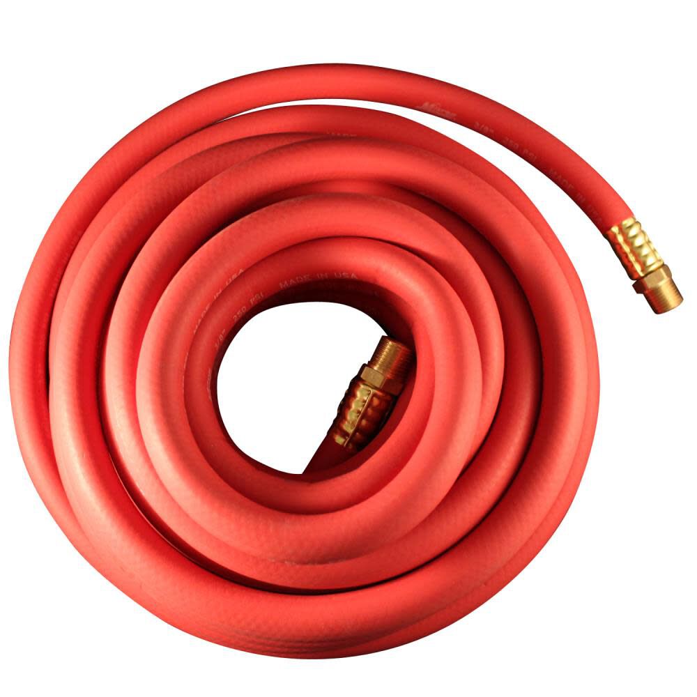 Milton EPDM Rubber Air Hose 25 Ft. 1/2 In. ID, large image number 1