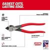 Milwaukee 8inch Diagonal Dipped Grip Cutting Pliers (USA), small image number 3