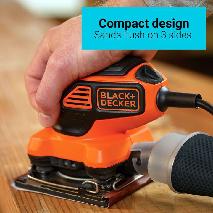Black and Decker 2.0 Amp Electric 1/4 Sheet Orbit Sander, large image number 2