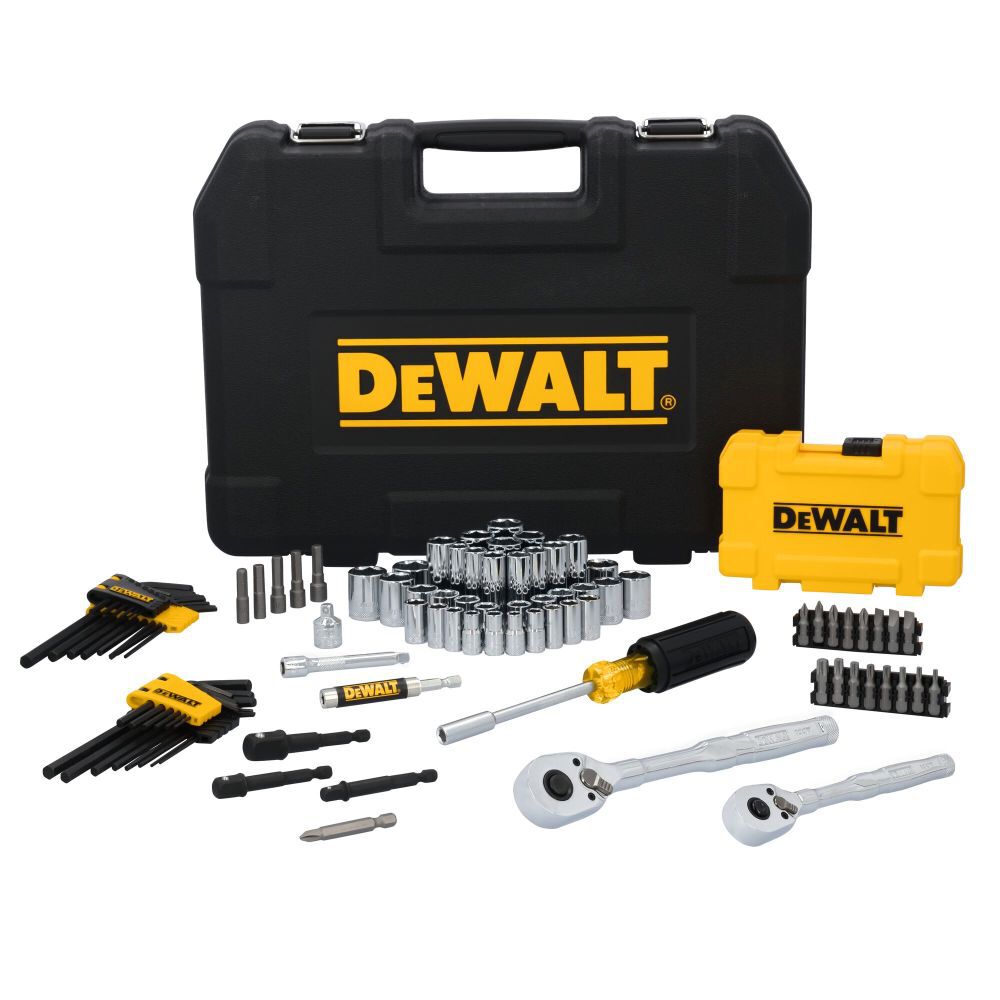 DEWALT TOUGHSERIES 96 Piece 1/4 Inch and 3/8 Inch Mechanics Tool Set, large image number 2